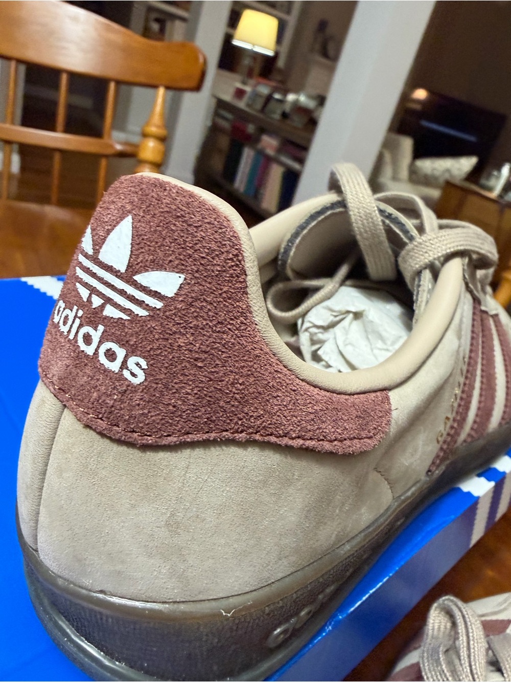 Brand New ADIDAS Men's Gazelle Soccer Casual Shoes Size 8 Retail $120 - Picture 7 of 10